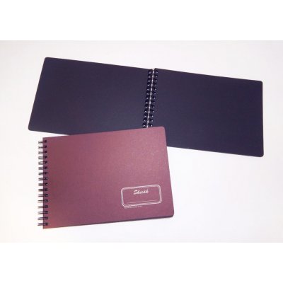 Bobo Skicák Retro A4 černý – Sleviste.cz