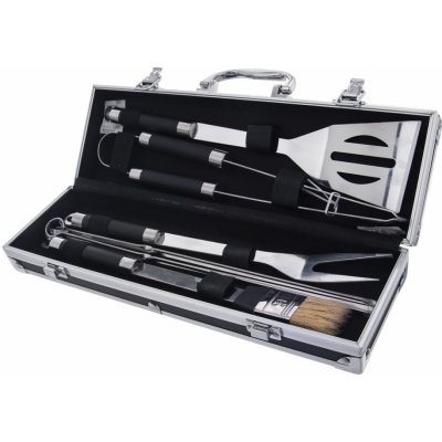 ORION Grilovací souprava nerez 8 ks + kufřík – Hledejceny.cz