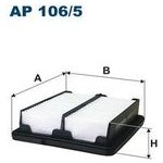 Vzduchový filtr FILTRON AP 106/5 – Hledejceny.cz