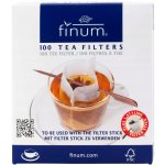 Finum Papírové filtry na čaj s držákem 10 x 7,5 cm 100 ks – Zboží Dáma