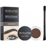 Makeup Revolution Brow pomáda na obočí Dark Brown 2,5 g – Hledejceny.cz