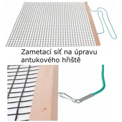 Merco Zametací síť na antukové hřiště H1 150 cm – Zboží Dáma