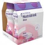 NUTRIDRINK MAX S PŘÍCHUTÍ JAHODOVOU POR SOL 4X300ML – Hledejceny.cz