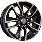 Racing Line B5087 6.5x15 5x100 ET40 matt black polished – Hledejceny.cz