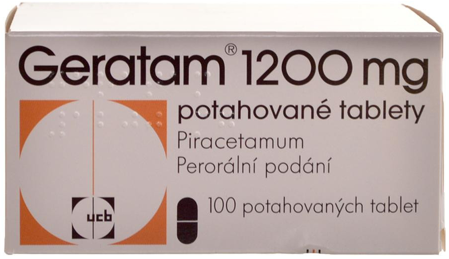 GERATAM POR 1200MG TBL FLM 100