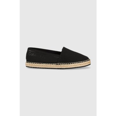 Calvin Klein ESPADRILLE HE CANVAS HW0HW01546 černá – Zbozi.Blesk.cz