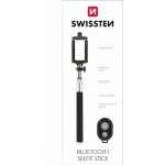 Swissten Bluetooth Selfie Stick černá 32000300 – Zboží Mobilmania