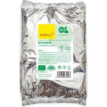 Wolfberry Bio Karob prášek Raw 400 g