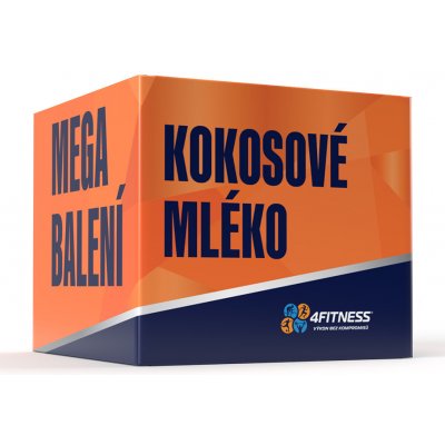 4fitness.cz Kokosové mléko 25000 g – Zboží Dáma