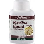 MedPharma Kyselina listová 800 µg 107 tablet – Hledejceny.cz