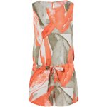 Esmara dámský lněný overal s páskem v pase meruňkovo béžový – Zboží Dáma