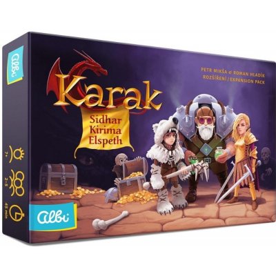 Albi Karak Sidhar, Kirima & Elspeth noví hrdinové – Zboží Dáma