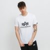 Pánské Tričko Alpha Industries Basic t-shirt 100501-09 bílá