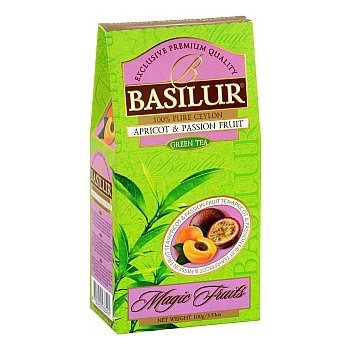 Basilur Magic Green Apricot & Passion Fruit papír 100 g