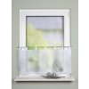 Záclona HOME WOHNIDEEN vitrážková záclona 52999 RAWLINS 6405 zelenemodra 45x120 cm (v x s)