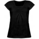Jožánek Klaudie kojící tričko vsadka KR černá – Zboží Dáma