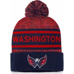 Fanatics pánská zimní čepice Washington Capitals Authentic Pro Rink Heathered Cuffed Pom Knit – Hledejceny.cz