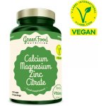 GreenFood Nutrition Calcium Magnesium Zinc Citrate 120 kapslí – Zboží Mobilmania
