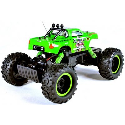 KIK - RC auto NQD ROCK CRAWLER KING 1:12 USB zelené