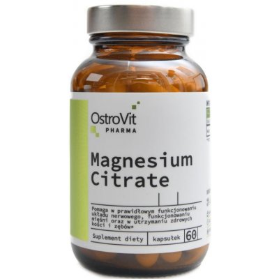 OstroVit Pharma Citrát hořečnatý 60 kapslí 240 mg – Hledejceny.cz