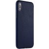 Pouzdro a kryt na mobilní telefon Huawei Pouzdro Jelly Case Huawei Mate 10 - imitace kůže - modré