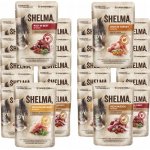 Shelma Cat kuřecí hovězí kachní a krůtí 24 x 85 g – Hledejceny.cz