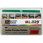 DiaDent Gutaperčové Čepy ML.029 02Taper ISO70 120 ks – Hledejceny.cz