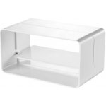 Dalap Zpětná klapka PVC pro čtyřhranné potrubí 204 x 60 mm – Hledejceny.cz