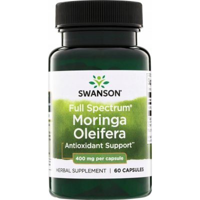 Swanson Moringa Oleifera Moringa Olejodárná 400 mg 60 kapslí – Hledejceny.cz