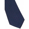 Kravata Eterna hedvábná kravata navy a červené tečky