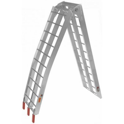 Nájezdová rampa - skládací - hliníková široká, Q-TECH (1ks) – Zboží Mobilmania