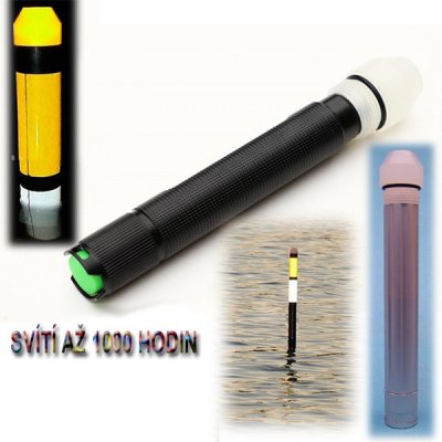 Karel Nikl Světýlko k tyčové bójce s nočním senzorem zelená – Zboží Dáma