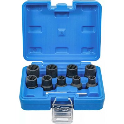 BGS 5266 Nástrčné hlavice 1/2" 10 ÷ 19 mm. Na poškozené matice a šrouby. Sada 10 dílů. – Hledejceny.cz