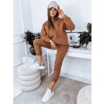 Dstreet dámská souprava tepláková AMILIA hnědá ay0736 – Zboží Dáma