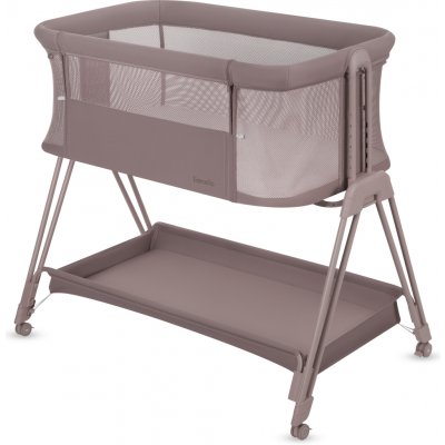 Lionelo Postýlka Luna 2v1 Beige Taupe – Zboží Mobilmania