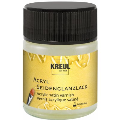 Kreul Akrylový lak transparentní na syntetické bázi 50 ml sametový – Hledejceny.cz