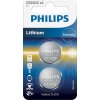 Baterie primární Philips CR2032 2ks CR2032P2/01B