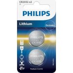 Philips CR2032 2ks CR2032P2/01B – Sleviste.cz