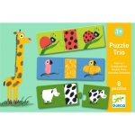 Djeco Puzzle Trio Nahá zvířátka – Hledejceny.cz