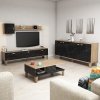 Obývací stěna Hanah Home Living Room Furniture Set Sumer 2 Oak Marble