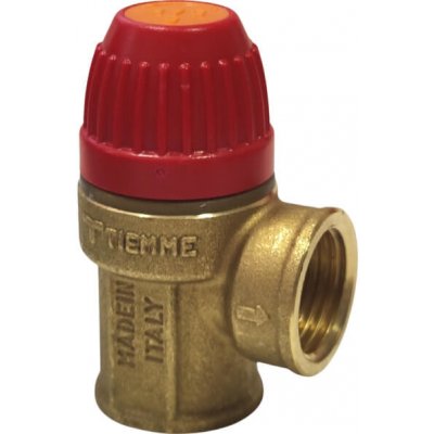 TIEMME pojistný ventil 1/2" 2,5bar – HobbyKompas.cz