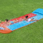 Bestway H2OGO vodní skluzavka Tsunami Splash Ramp Double Slide – Zboží Mobilmania