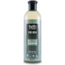 Šampon Faith in Nature For men přírodní šampon Bio Modrý cedr 400 ml