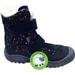 Jonap zimní kožené boty s membránou Elsa černá bublina – Zboží Mobilmania