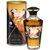Erotická kosmetika Shunga Hřejivý masážní olej s karamelovým aroma 100 ml