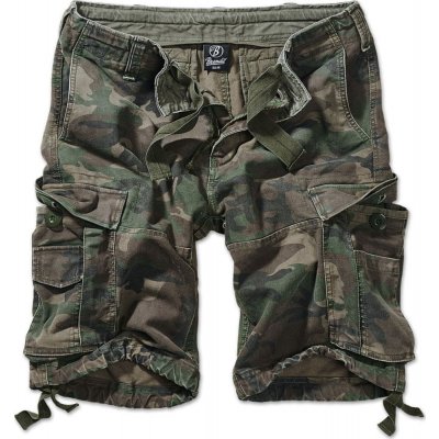 Brandit Pure vintage shorts woodland – Zboží Mobilmania