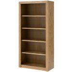 LINZ - vysoká masivní knihovna divoký DUB – Zboží Mobilmania