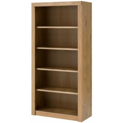 LINZ - vysoká masivní knihovna divoký DUB – Zboží Mobilmania