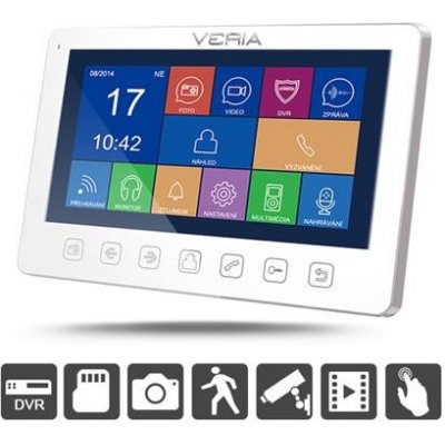 Veria LCD bílý 7076B – Zboží Mobilmania
