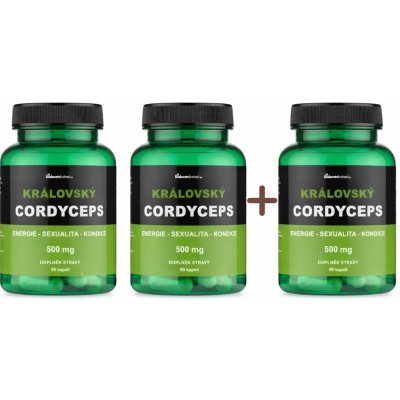 Královský Cordyceps pro podporu kondice 3 x 60 kapslí – Hledejceny.cz